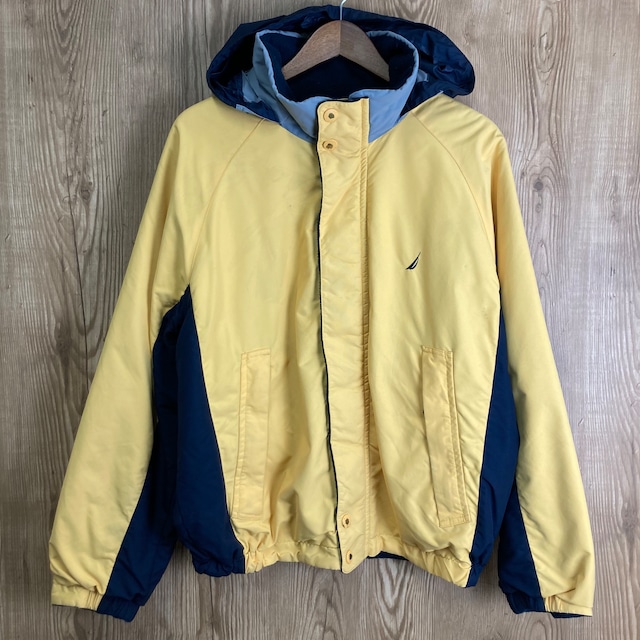 90s vintage NAUTICA マウンテンパーカー 裏地フリース ノーティカ 90