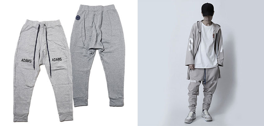 RADIO EVA 715 ADAMS Saruel Sweat Pants : a30649 : EVANGELION STORE