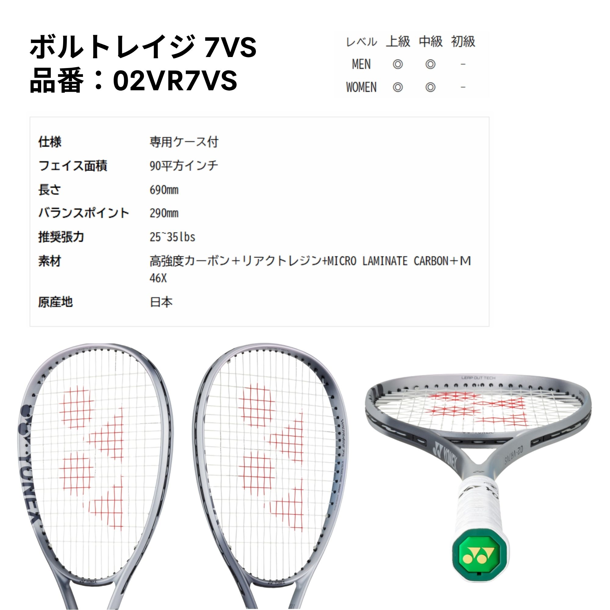 新製品予約】【ガット張り加工賃無料】【オールラウンド】ヨネックス
