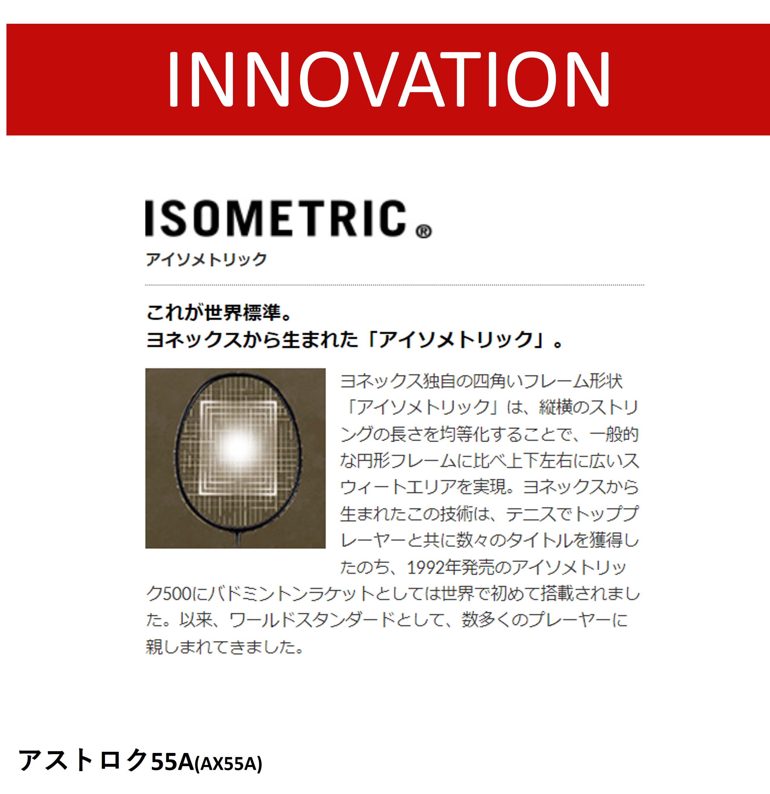 【最短出荷】【ガット代・張り代無料】YONEX ヨネックス バドミントンラケット アストロクス55エー AX55A