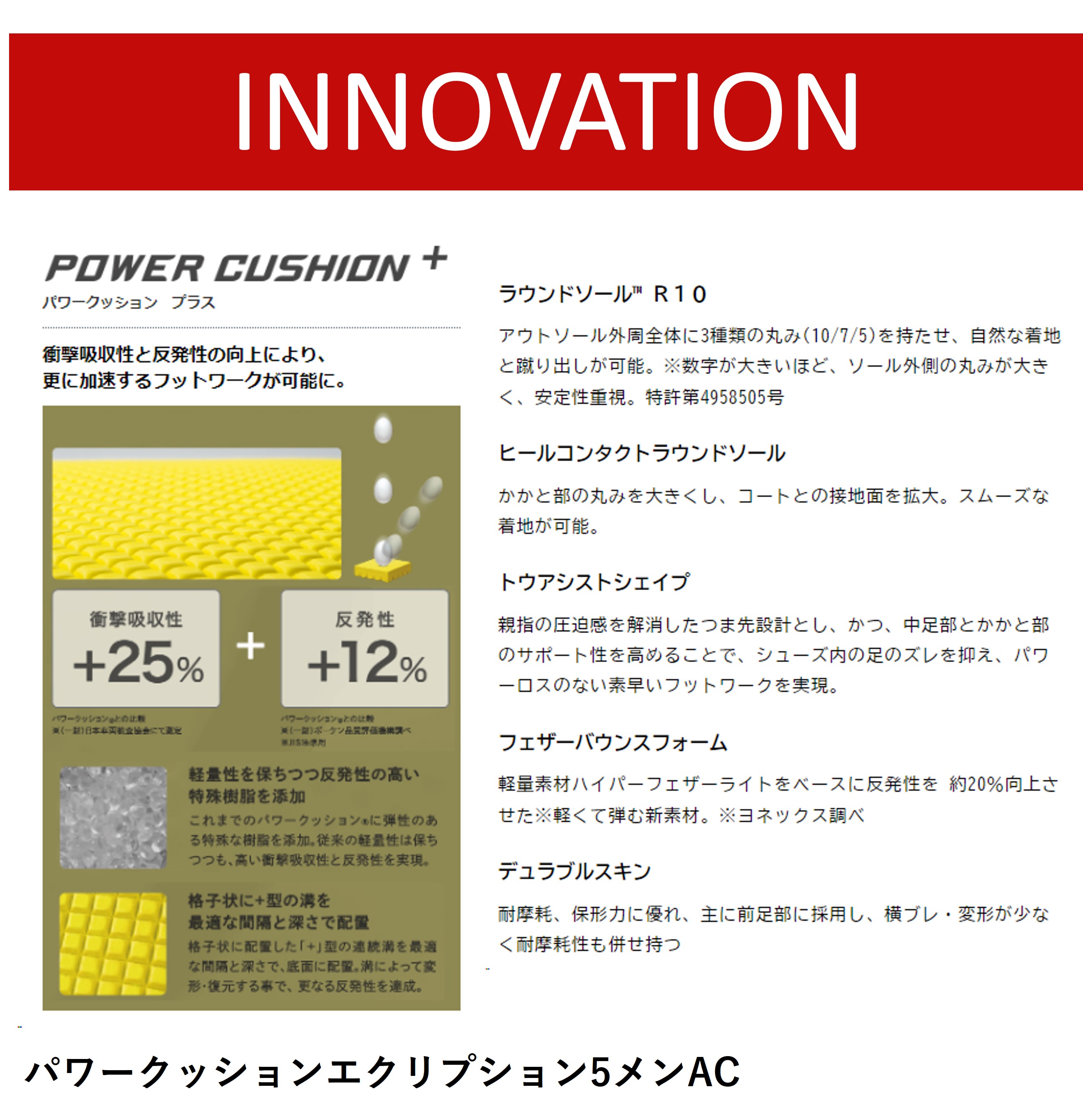 【LINE追加で5%OFFクーポン配布中】【オールコート用】YONEX ヨネックス ソフトテニス　エクリプション5メンAC SHTE5MAC | YONEX | 02