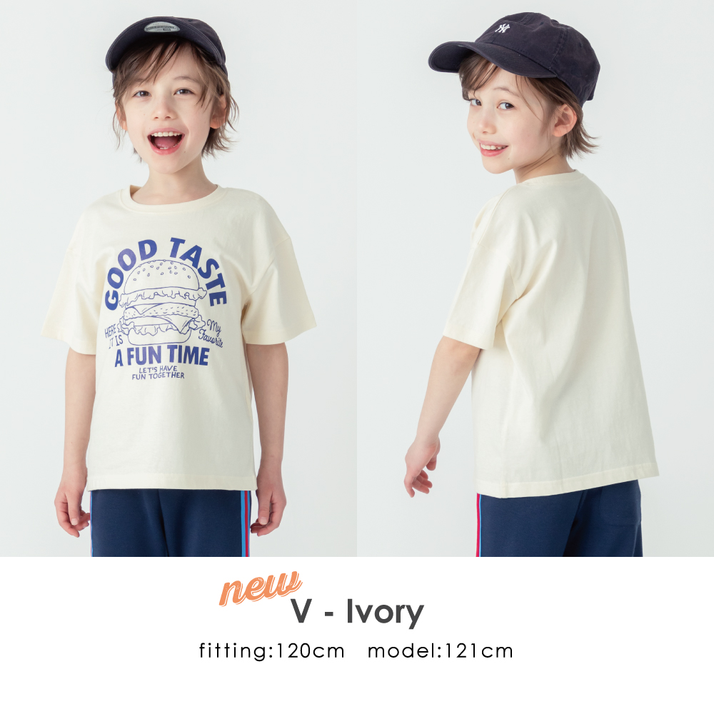 Tシャツ 子供服 プリント 半袖 半袖Tシャツ 女の子 男の子 キッズ 子ども こども 服 ベビー ベビー服 夏服 おしゃれ はんそで 80 90 100 110 120 130 春夏｜evercloset｜11