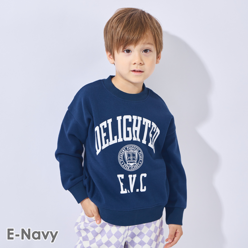 babyDior ネイビー トレーナー 8歳　kids babyDior ネイビー トレーナー 8歳 kids WEB限定】7days 裏毛
