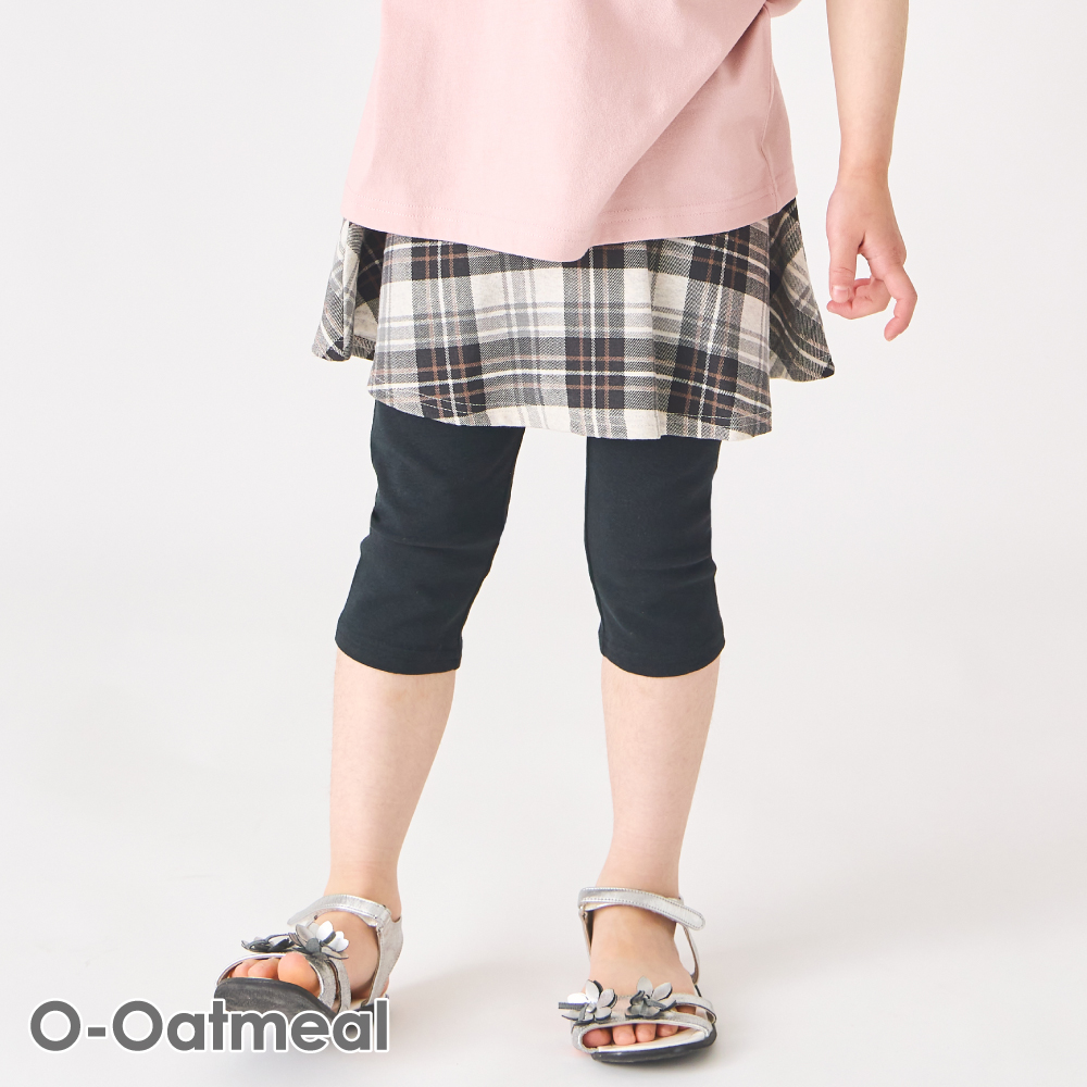 新品＊familiar ベビー レギンス付き スカート 90cm ever closet 子ども服 1分丈 スカッツ ベビー キッズ マタニティ