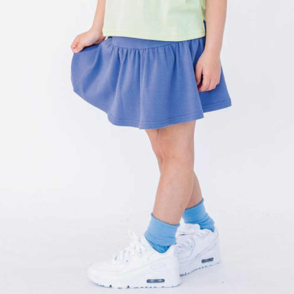 子供服 1分丈スカッツ 女の子 スカート インナー付き レギンス