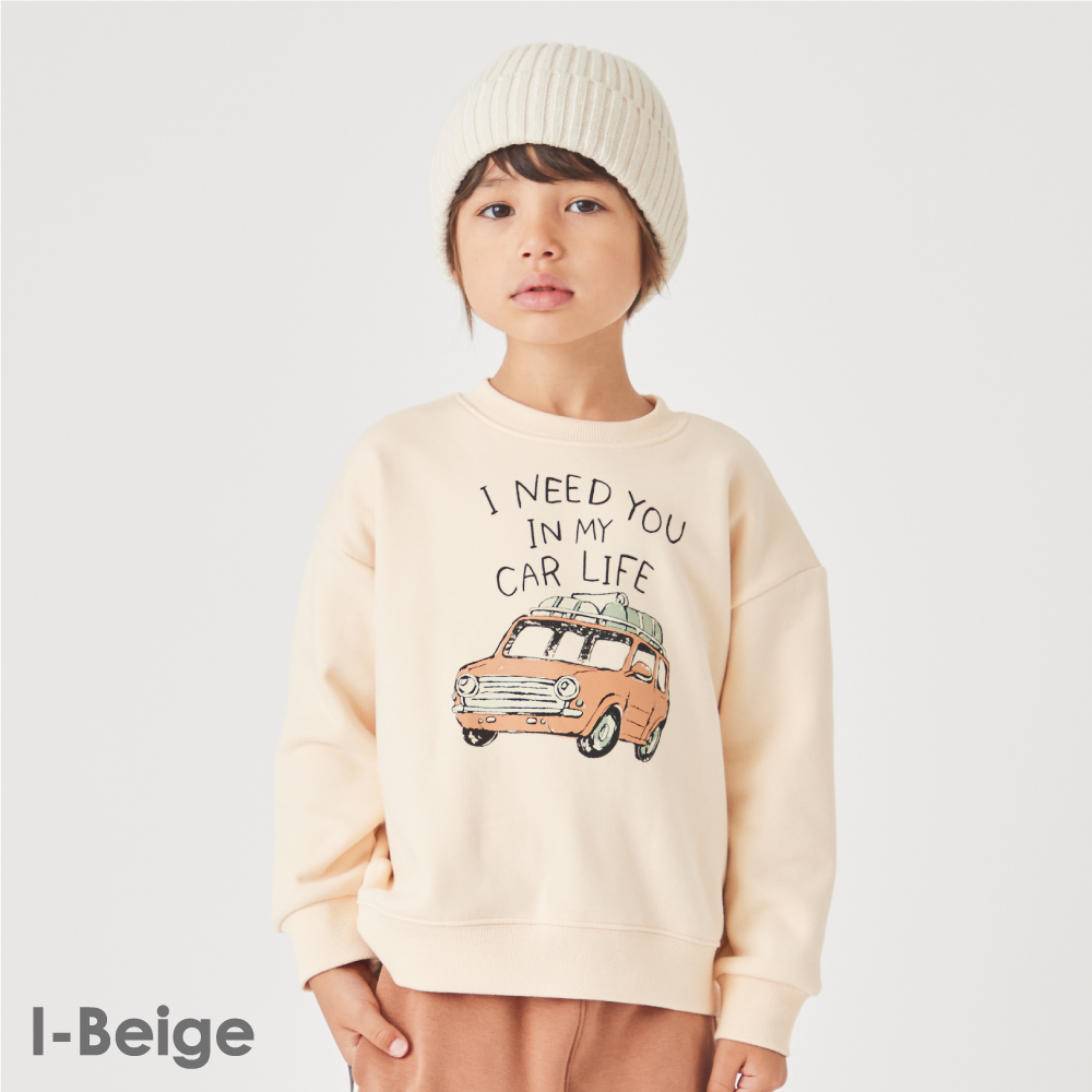 ever closet（エバークローゼット） 子ども服 裏起毛 トレーナー