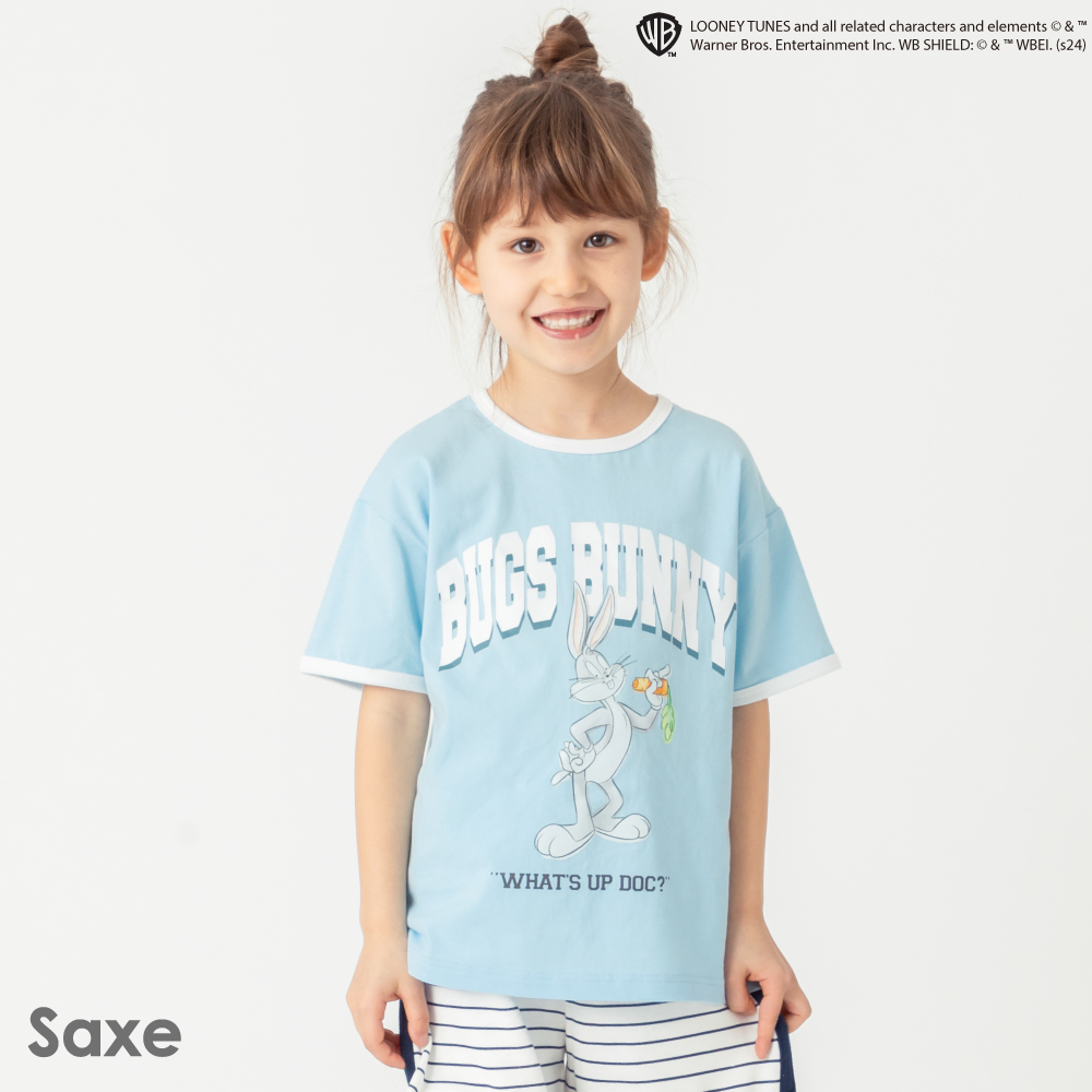 子供服 Tシャツ 半袖 ルーニー・テューンズ リンガーT キッズ ベビー 子供 キッズ服 女の子 男...