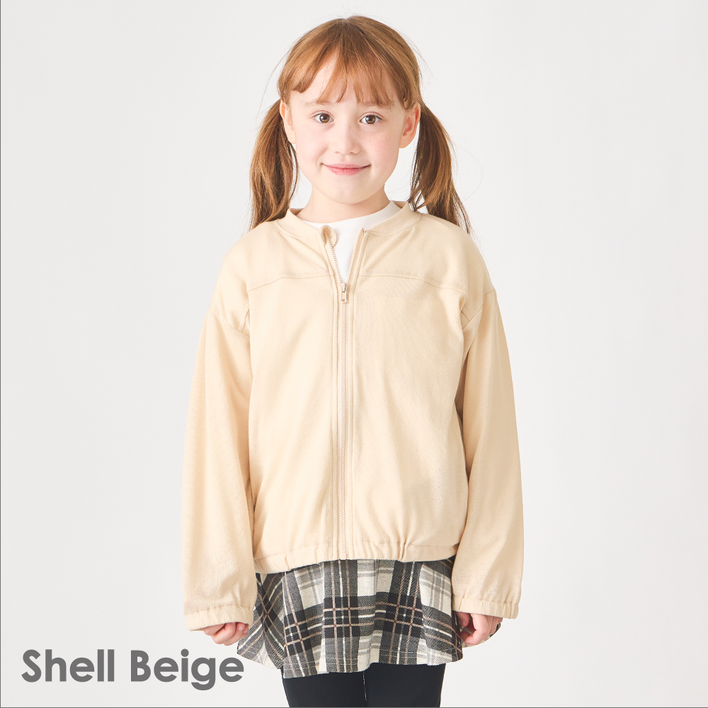 ever closet（エバークローゼット） 子ども服 フードなし パーカー