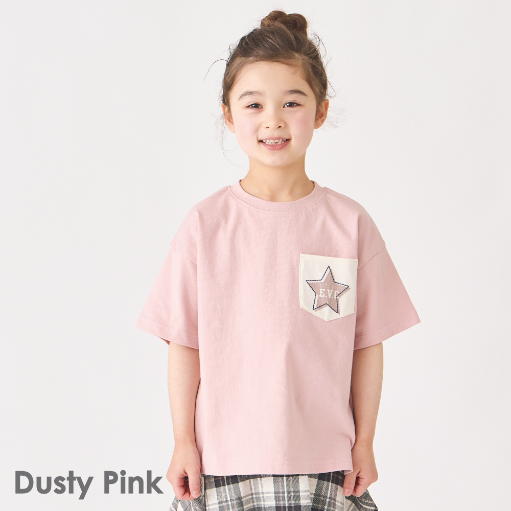 ＜moco＞キッズ 2026 アウェイ 半袖140 ピンク ever closet（エバークローゼット） 子ども服 Tシャツ ベビー キッズ
