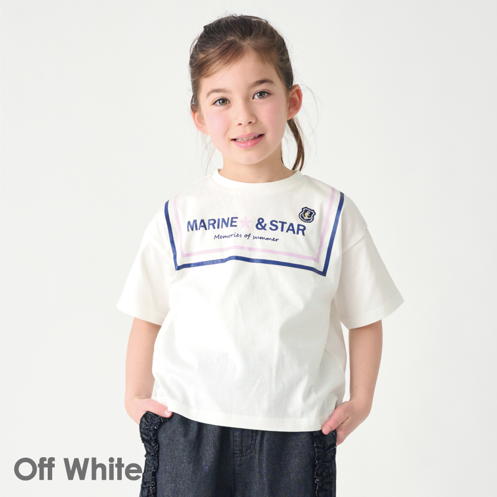 ever closet 子ども服 マリン風 Tシャツ ベビー キッズ