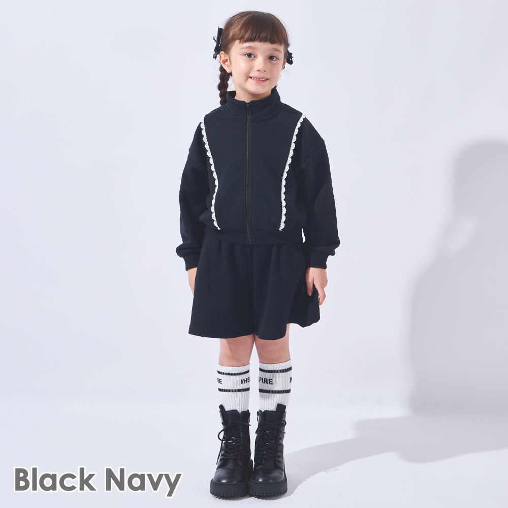 ever closet（エバークローゼット） 子ども服 裏起毛 セットアップ