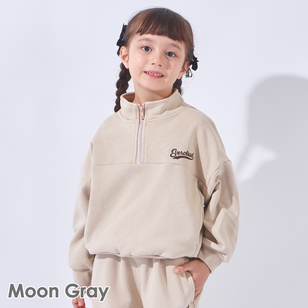 ever closet（エバークローゼット） 子ども服 裏起毛 トレーナー