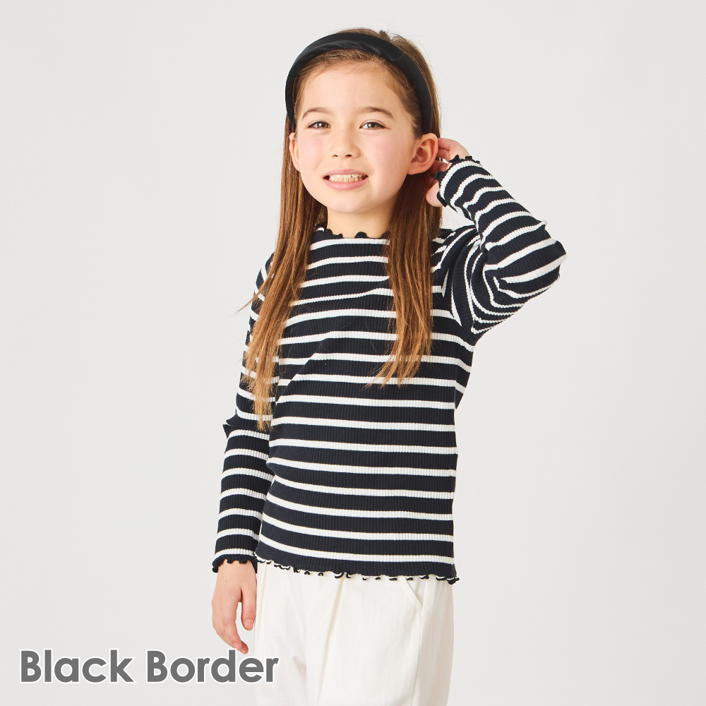 ever closet（エバークローゼット） 子ども服 リブ Tシャツ ベビー