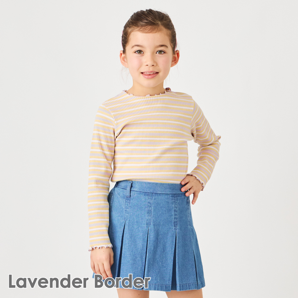 ever closet（エバークローゼット） 子ども服 リブ Tシャツ ベビー