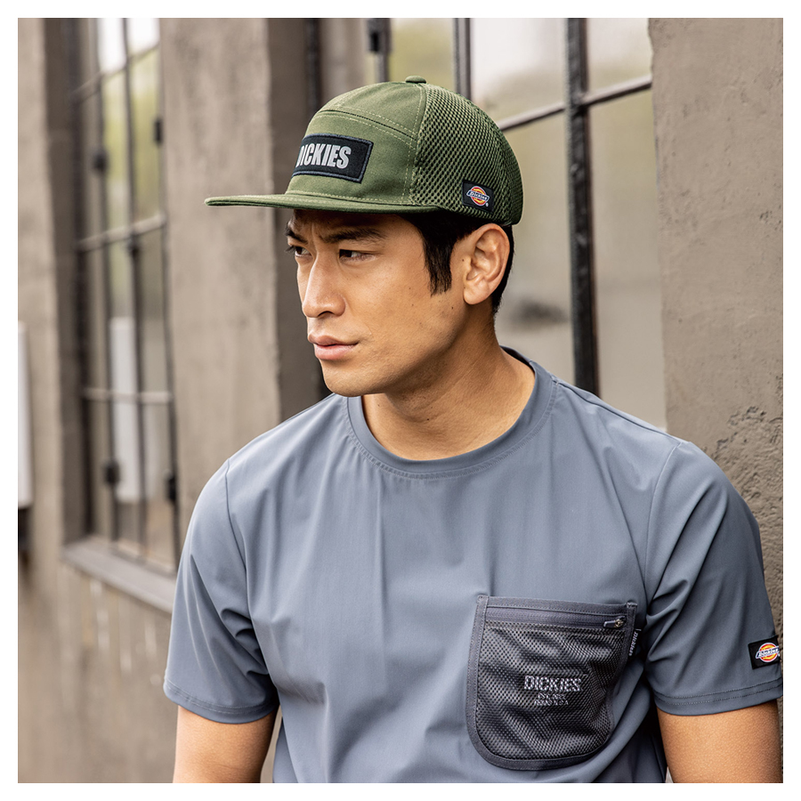 ディッキーズ Dickies Tシャツ 半袖 半袖Tシャツ メンズ レディース ストレッチ トップス 作業着 作業服 かっこいい おしゃれ カジュアル 春夏 D-787｜everest-work｜06