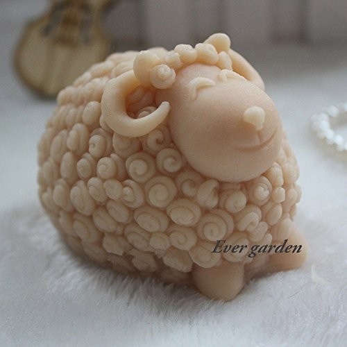笑顔 の 羊 ひつじ 動物 シリコンモールド レジン アロマハイストーン