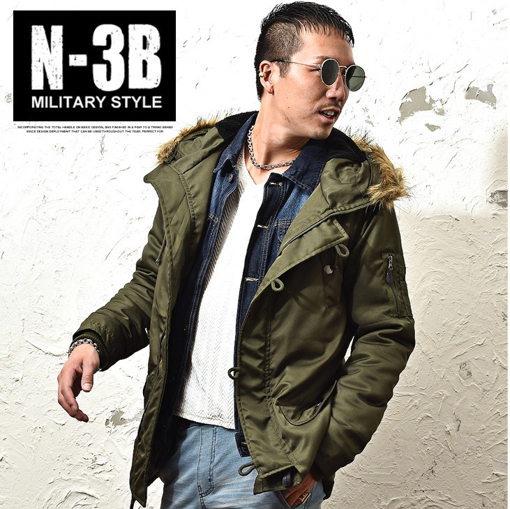 安い国産 N 3b メンズファッション カーキ ブラック Joker By Evergreen 通販 Paypayモール メンズ 中綿