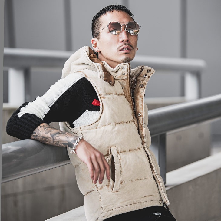 ベスト メンズ 中綿ベスト デニム ダウンベスト ダウン フード ダウンジャケット デニムベスト ニットベスト コーデュロイ 春 春服 Joker By Evergreen 通販 Paypayモール