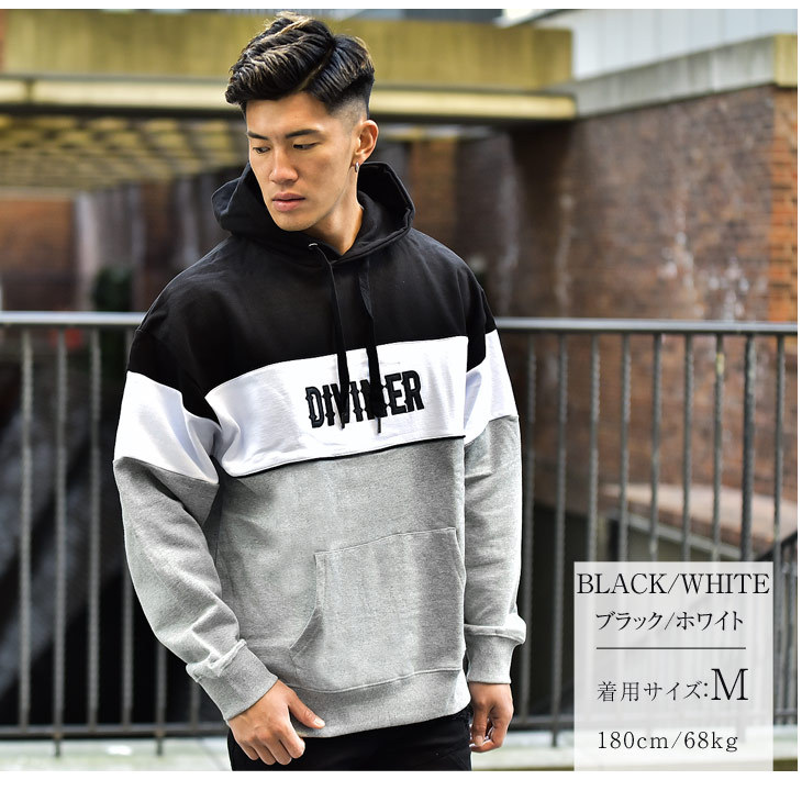 パーカー メンズ レディース ブランド スウェット オーバーサイズ ビッグサイズ プルオーバー フード フーディー ストリート アメカジ Joker By Evergreen 通販 Paypayモール