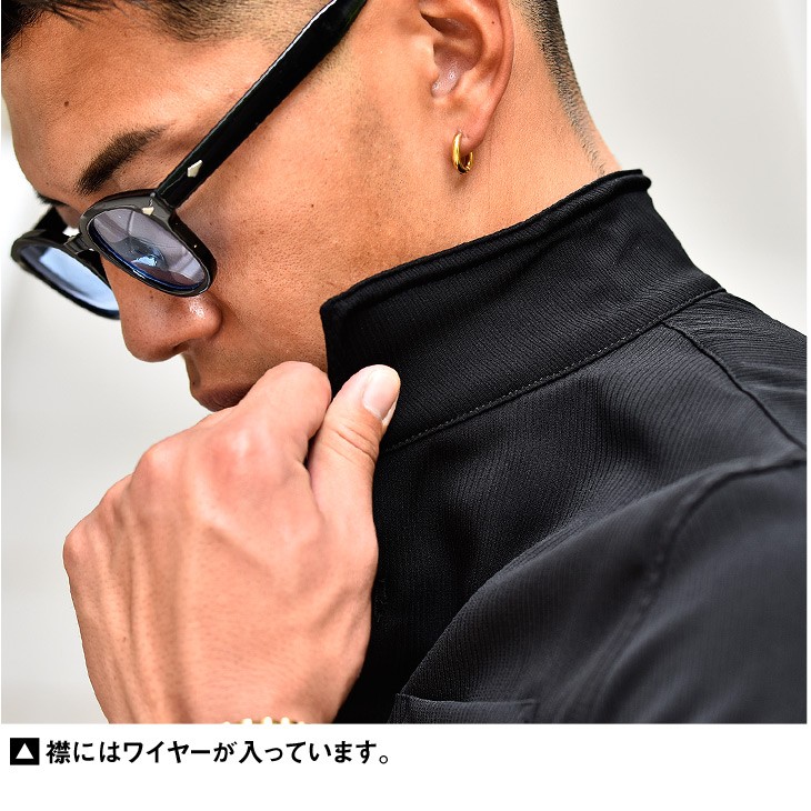 お得大特価 シャツ タイト きれいめ 秋 秋服 秋物 秋新作 joker by EverGreen - 通販 - PayPayモー メンズ 七分袖 7分袖 白 ホワイト 無地 シンプル ワイシャツ イタリアンカラー イタリアンカラーシャツ 白シャツ 限定品通販