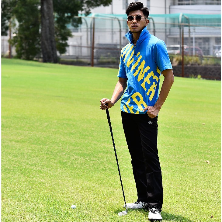 ゴルフウェア メンズ ポロシャツ 半袖 シャツ トップス ポロシャツ おしゃれ お洒落 派手 ゴルフポロ ゴルフ ウェア 半袖ポロシャツ 白 ホワイト 春 春服 春物 Joker By Evergreen 通販 Paypayモール