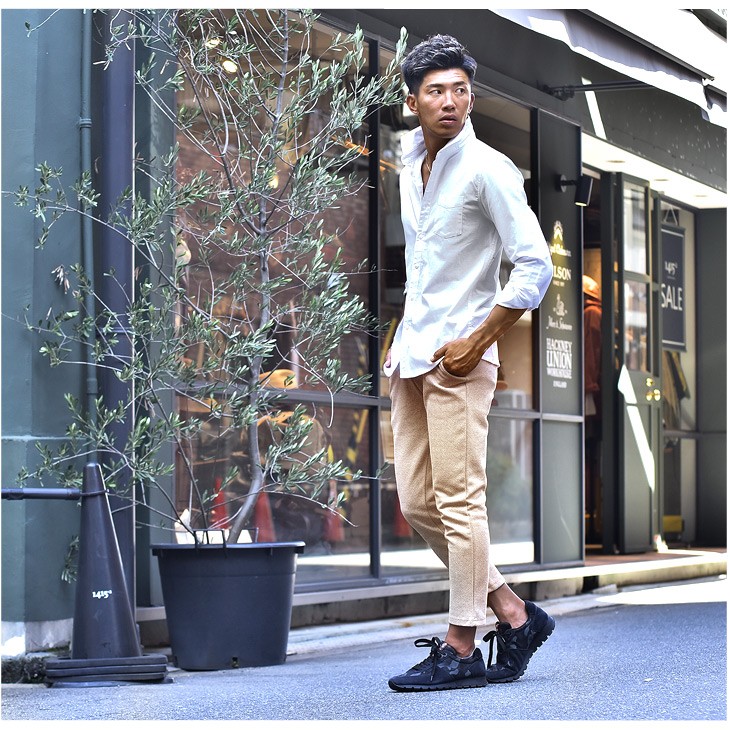 けでもカジ アンクルパンツ メンズ クロップド パンツ テーパード ボトムス スーツ スラックス アンクル丈 クロップド キレイめ カジュアル ボトムス 柄 お洒落 おしゃれ joker by EverGreen - 通販 - PayPayモー ードジャケ
