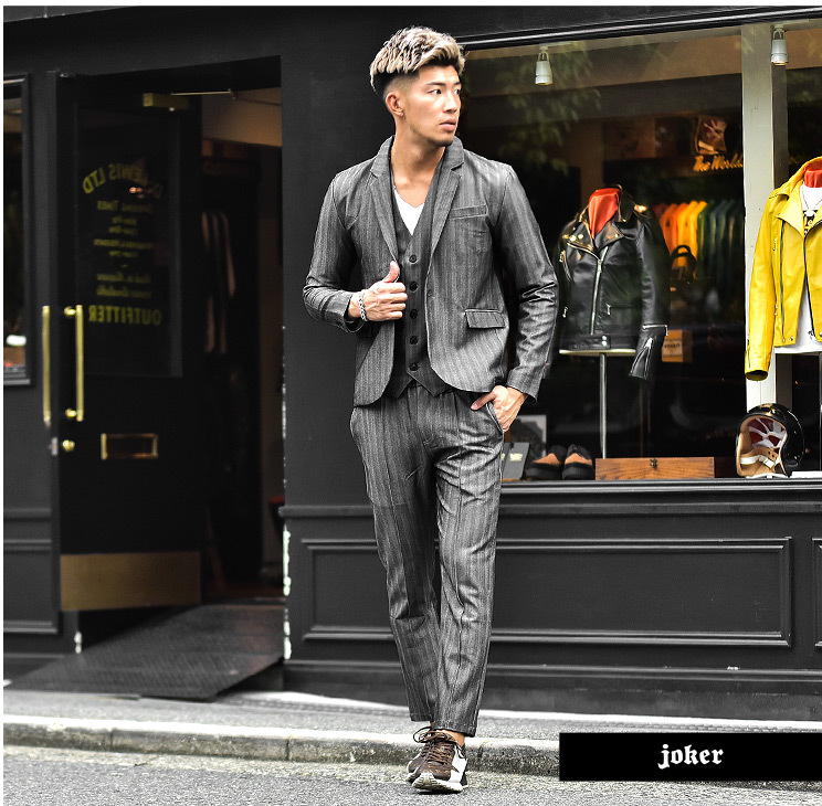 コメント ジャケット メンズ 春 春物 春服 Joker By Evergreen 通販 Paypayモール メンズ カジュアルスーツ スーツ テーラード ジャケット テーラードジャケット フォーマル ビジネス ブラック 黒 セットアッ