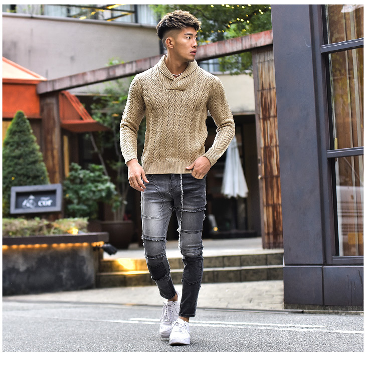 でした ニット お洒落 オシャレ 30代 40代 Joker By Evergreen 通販 Paypayモー メンズ ニットセーター ショールカラー ショールニット ニットカーディガン 長袖ニット ホワイト ブラック ベージュ レッド ことがござ Thebestboba Com