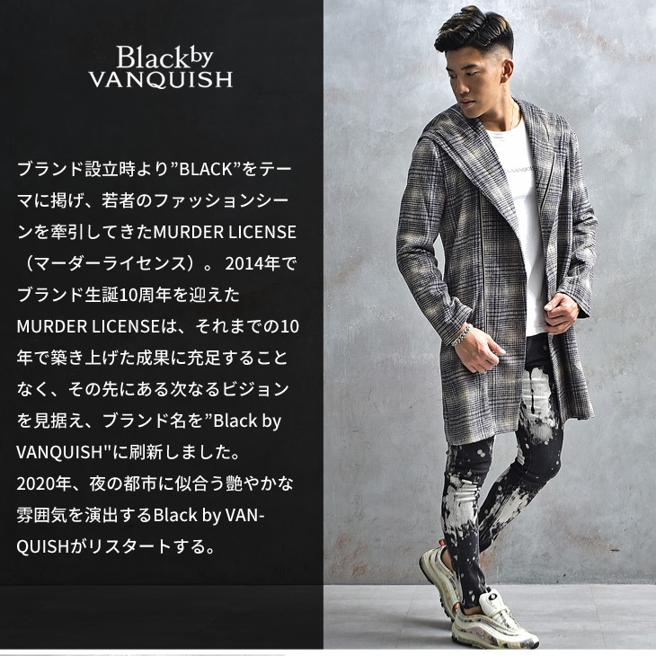 VANQUISH コート メンズ ブランド カジュアル 40代 ロングコート