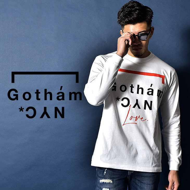 にリブがあ Gotham 大きいサイズ Ll Xl 春 春服 春物 Joker By Evergreen 通販 Paypayモール Nyc ゴッサム エヌワイシー ロンt メンズ ブランド ストリート ファッション 長袖tシャツ 長袖 Tシャツ アメカ シャツ ト Balochistan Gov Pk