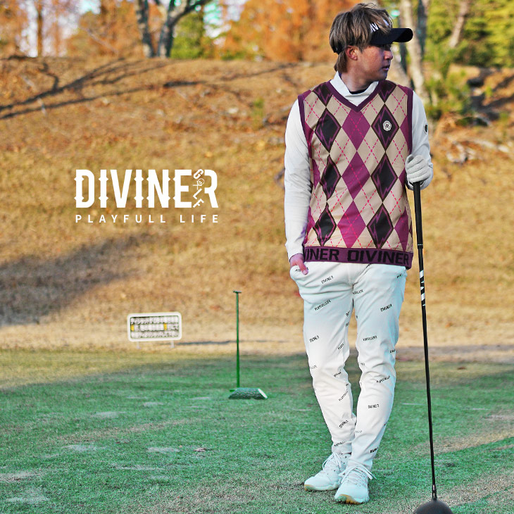 DIVINER GOLF ゴルフウェア メンズ ゴルフ メンズウェア