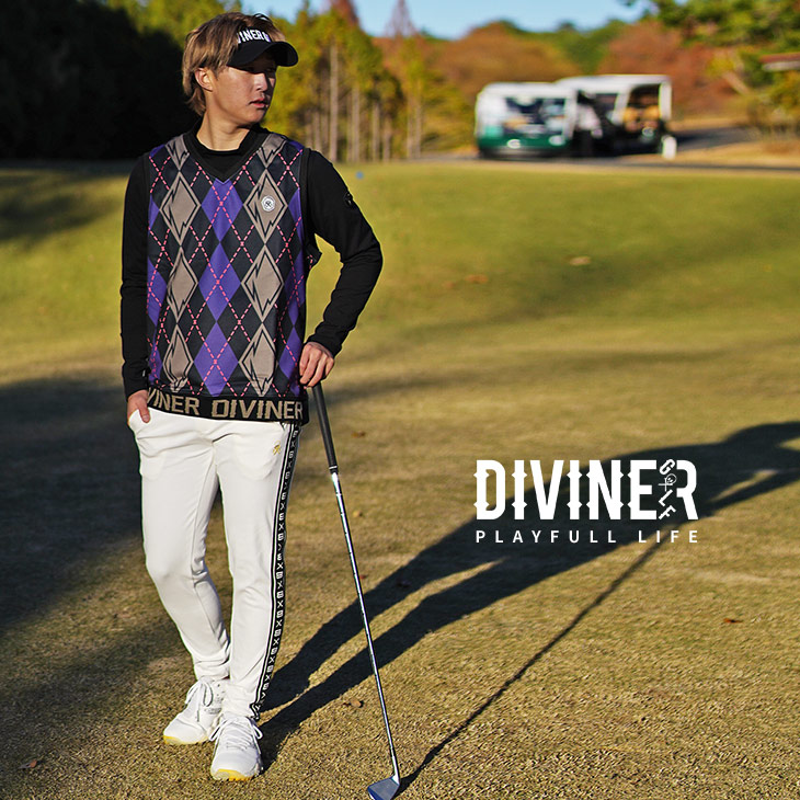 DIVINER GOLF 【DIVINER GOLF】ゴルフウェア メンズ 春 ベスト