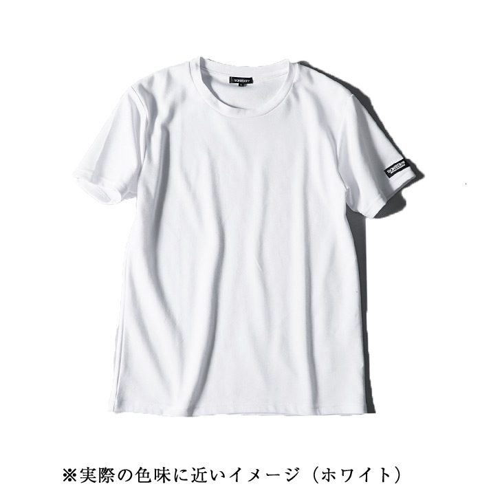 SALE／64%OFF】 半袖Tシャツ メンズ 無地 厚手 Tシャツ 半袖 ブランド シンプル クルーネック 黒 vネック ブラック カットソー  ホワイト 白