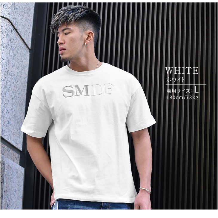 tシャツ メンズ 半袖tシャツ 半袖 ブランド トップス カットソー 大きいサイズ LL XL XXL インナー ビックシルエット 大きめ  SOMEDIFF SMDF サムディフ :65214:joker by EverGreen - 通販 - Yahoo!ショッピング