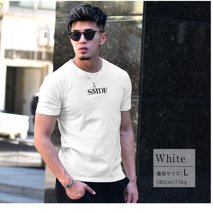 ブランド Tシャツ メンズ おしゃれ 半袖 カットソー 半袖tシャツ タイト 細め クルーネック Uネック ロゴ 総柄 秋 秋服 秋物 ちょいワル Somediff サムディフ Joker By Evergreen 通販 Paypayモール