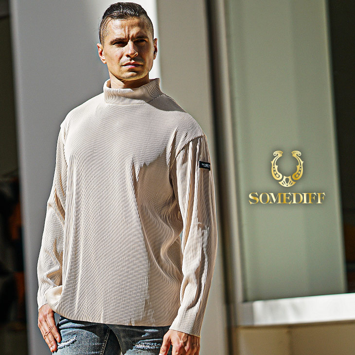 SOMEDIFF（サムディフ） 長袖Tシャツ メンズ オーバーサイズ ビック