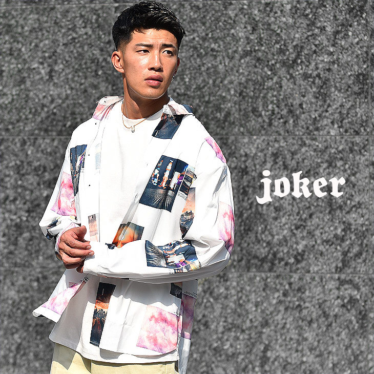 joker オーバーサイズシャツ シャツ メンズ おしゃれ オーバー