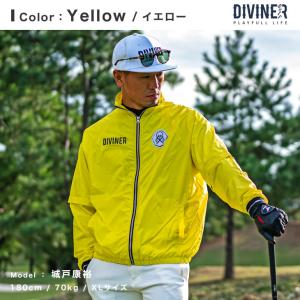 【DIVINER GOLF】ゴルフウェア メンズ ジャケット 長袖 ゴルフジャケット メンズ ナイロ...