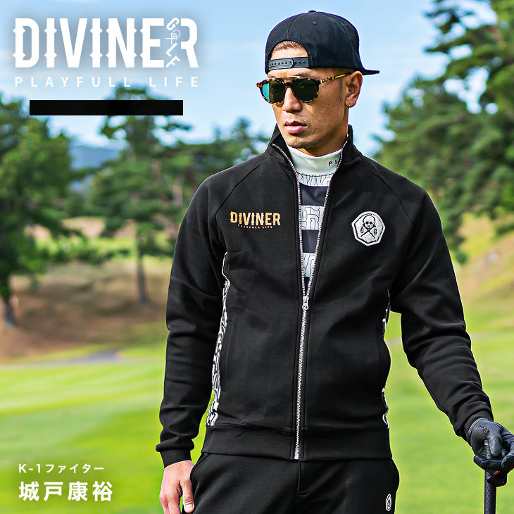 Golfickers ゴルフジャケット メンズ 長袖 DIVINER GOLF 【DIVINER GOLF】 ゴルフウェア メンズ 長袖