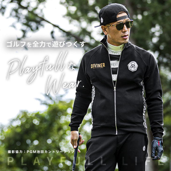DIVINER GOLF 【DIVINER GOLF】ゴルフウェア メンズ ジャケット