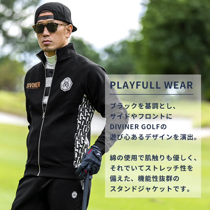 DIVINER GOLF 【DIVINER GOLF】ゴルフウェア メンズ ジャケット