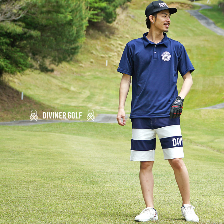 DIVINER GOLF 【DIVINER GOLF】 ゴルフウェア メンズ ハーフ