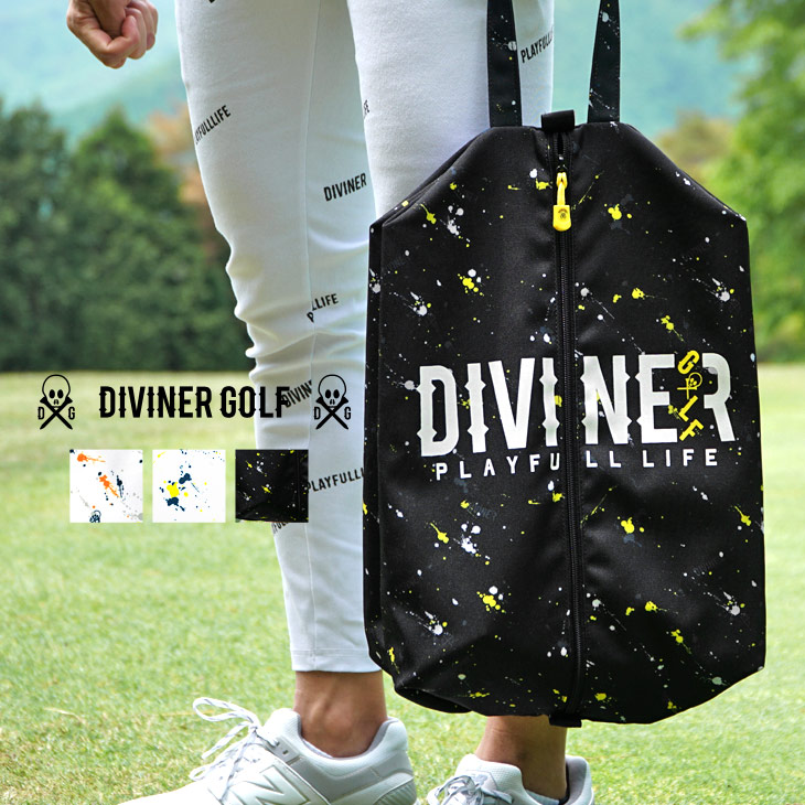 【DIVINER GOLF】ゴルフ シューズケース ゴルフ ケース シューズバッグ ゴルフ用品 靴入れ袋 靴袋 収納用品 スポーツ用品 ゴルフ グッズ  小物 オールシーズン :66179:joker by EverGreen - 通販