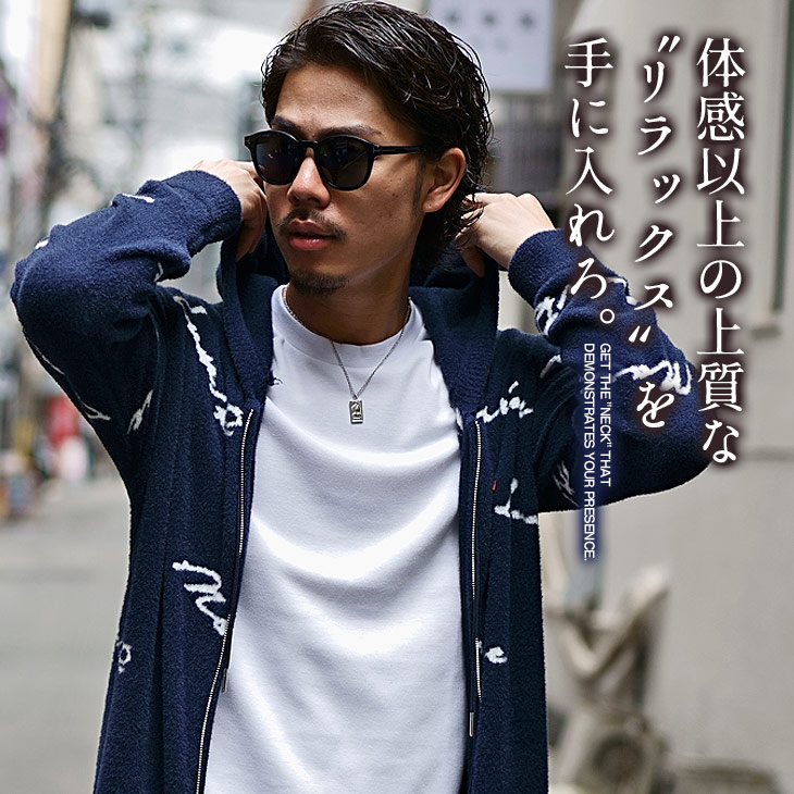 joker オーバーサイズ パーカー メンズ ジップパーカー