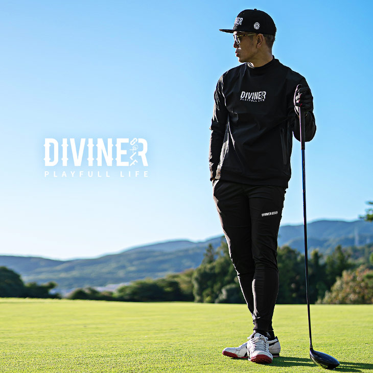 【DIVINER GOLF】ゴルフウェア メンズ パンツ ジョガーパンツ メンズ ゴルフパンツ メンズ ストレッチパンツ メンズ スリム 大きいサイズ  LL XL 春 春夏