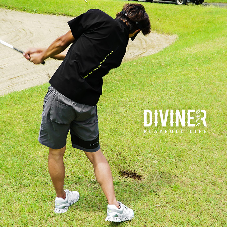 DIVINER GOLF 【DIVINER GOLF】ゴルフウェア メンズ 半袖