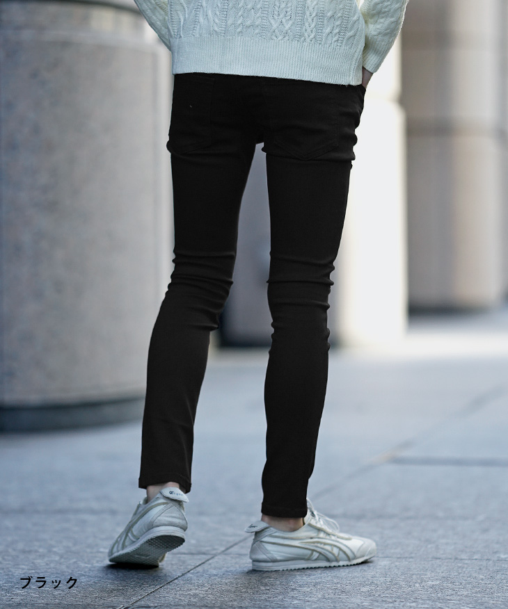 DIVINER（ディバイナー） スキニー パンツ ダメージ クラッシュ 細身