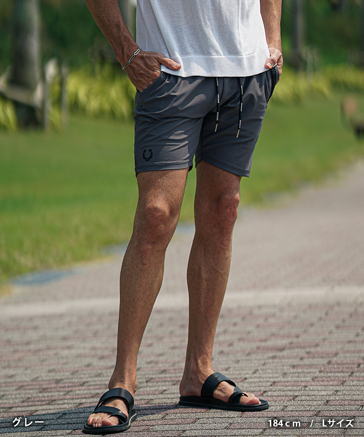 VEATM メンズ L サーフパンツ　コンテスト　なーすけ着用モデル 2024 VEATM SURF SHORTS (なーすけFitness MODEL)