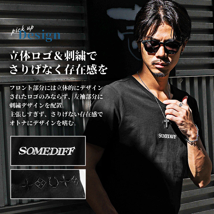 FENDI ストライプ Vネック 半袖Tシャツ フェンディ FENDI MARE 美品 ストライプ ズッカ柄 Vネック T