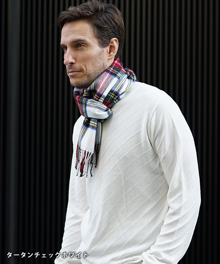 joker（ジョーカー） マフラー メンズ おしゃれ 軽量 Healthknit